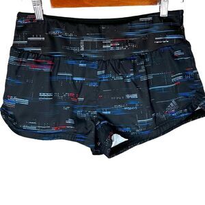 ADIDAS Climalite 2" Running Shorts in Black and Blue Size Small